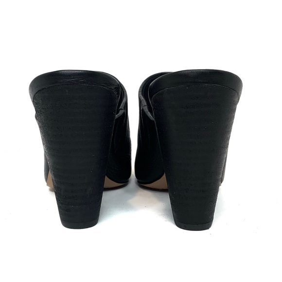 ❗️S O L D❗️◾️SPLENDID Black Pebbled Leather Mule - Picture 6 of 13